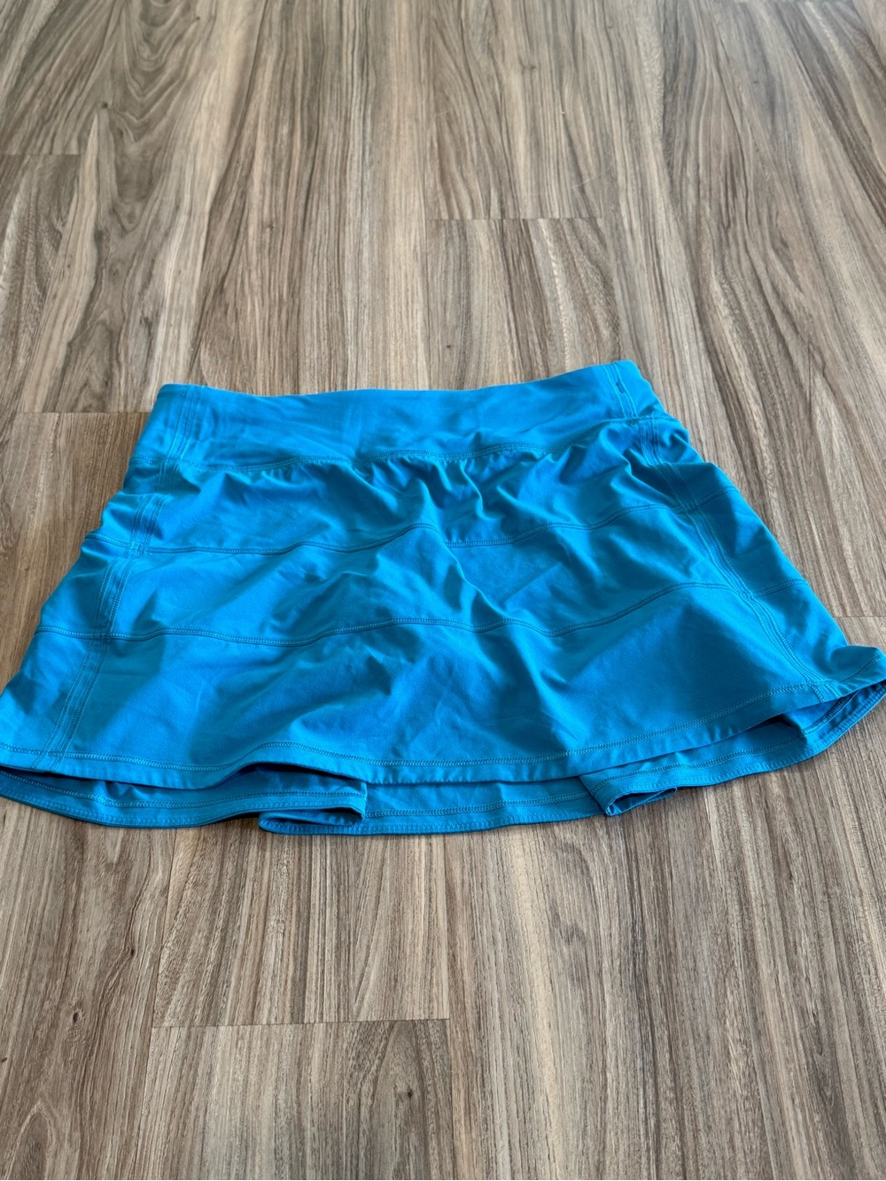 lululemon athletica Pace Rival Mid-Rise Turquoise Athletic Skort - Picture 4 of 9